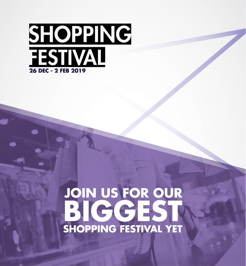 shopping festival banner